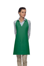 Load image into Gallery viewer, Cardi / DayStar Kelly Deluxe V-Neck Adjustable Tuxedo Apron (2 Pockets)