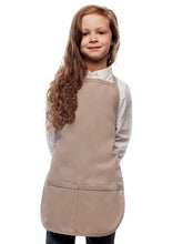 Load image into Gallery viewer, Cardi / DayStar Khaki Kid&#39;s Bib Apron (2 Pockets)