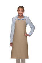 Load image into Gallery viewer, Cardi / DayStar Khaki Deluxe XL Butcher Adjustable Apron (No Pockets)
