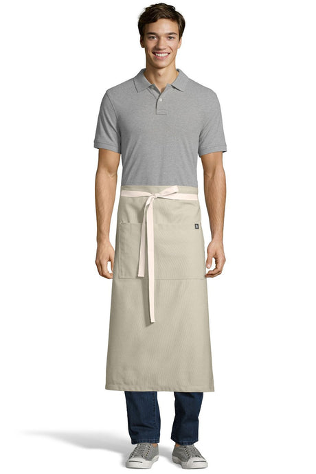 UT Black Collection Sand Beige Marvel Bistro Apron