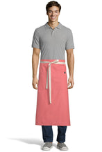 Load image into Gallery viewer, UT Black Collection Coral Pink Marvel Bistro Apron