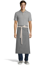 Load image into Gallery viewer, UT Black Collection Grey Marvel Bistro Apron