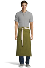Load image into Gallery viewer, UT Black Collection Moss Green Marvel Bistro Apron