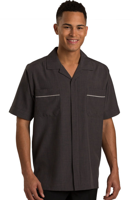 Edwards Steel Grey Pinnacle Men's Housekeeping Service Shirt