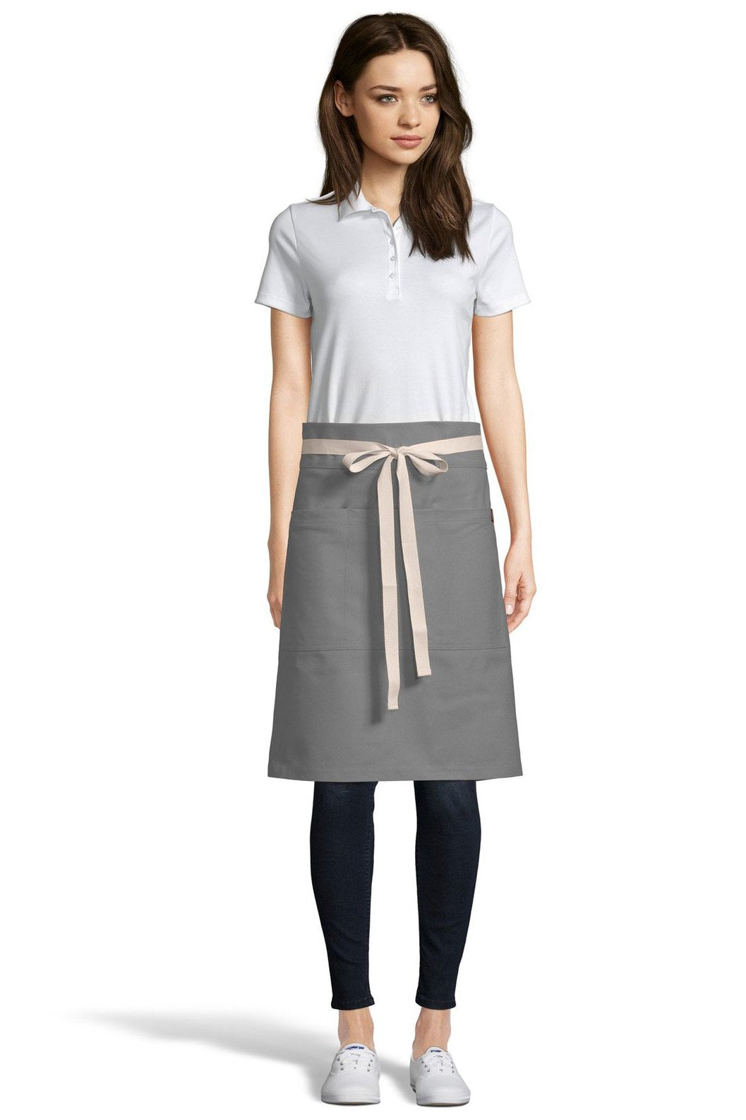 UT Black Collection Grey Moxie Waist Apron