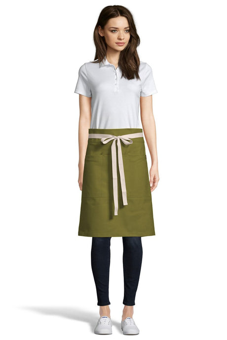 UT Black Collection Moss Green Moxie Waist Apron