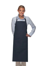 Load image into Gallery viewer, Cardi / DayStar Navy Deluxe XL Butcher Adjustable Apron (2 Pockets)