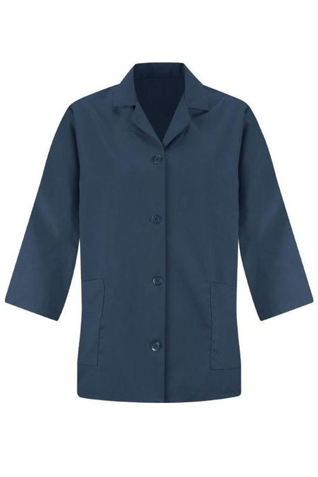 Red Kap Navy Women's Smock 3/4 Sleeve