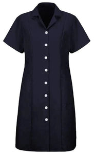 Eagle Work Clothes Navy Women's Housekeeping Princess Dress