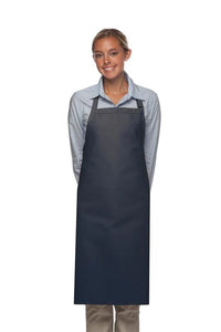 Cardi / DayStar Navy Deluxe Butcher Adjustable Apron (No Pockets)