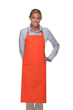 Load image into Gallery viewer, Cardi / DayStar Orange Deluxe XL Butcher Adjustable Apron (2 Pockets)