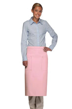 Load image into Gallery viewer, Cardi / DayStar Pink Full Bistro Apron (2 Pockets)
