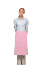 Load image into Gallery viewer, Cardi / DayStar Pink 3/4 Bistro Apron (2 Pockets)