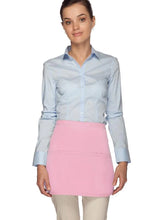 Load image into Gallery viewer, Cardi / DayStar Pink Rounded Waist Apron (3 Pockets)