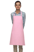 Load image into Gallery viewer, Cardi / DayStar Pink Deluxe Bib Adjustable Apron (No Pockets)