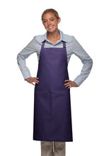Load image into Gallery viewer, Cardi / DayStar Purple Deluxe Butcher Adjustable Apron (1 Pocket)