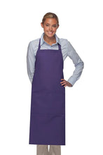 Load image into Gallery viewer, Cardi / DayStar Purple Deluxe XL Butcher Adjustable Apron (2 Pockets)