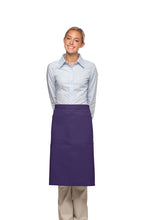 Load image into Gallery viewer, Cardi / DayStar Purple 3/4 Bistro Apron (2 Pockets)