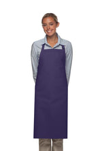 Load image into Gallery viewer, Cardi / DayStar Purple Deluxe Butcher Adjustable Apron (No Pockets)