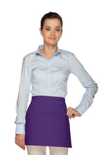Load image into Gallery viewer, Cardi / DayStar Purple Squared Waist Apron (2 Pockets)