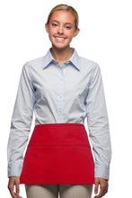 Load image into Gallery viewer, Cardi / DayStar Red Deluxe Waist Apron (3 Pockets)