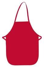 Load image into Gallery viewer, Cardi / DayStar Red Kid&#39;s XL Bib Apron (No Pockets)