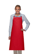 Load image into Gallery viewer, Cardi / DayStar Red Deluxe XL Butcher Adjustable Apron (No Pockets)