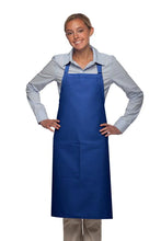 Load image into Gallery viewer, Cardi / DayStar Royal Blue Deluxe Butcher Adjustable Apron (1 Pocket)
