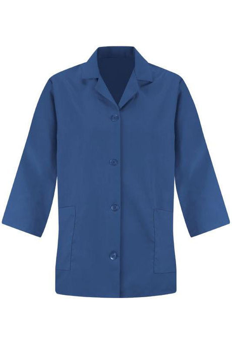 Red Kap Royal Blue Women's Smock 3/4 Sleeve