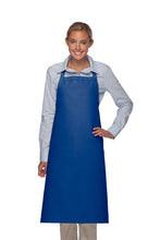 Load image into Gallery viewer, Cardi / DayStar Royal Blue Deluxe XL Butcher Adjustable Apron (No Pockets)