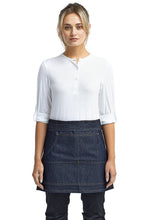 Load image into Gallery viewer, Artisan Collection by Reprime Indigo Denim Jean Stitch Waist Apron (4 Pocket Pouch)