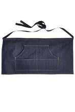 Load image into Gallery viewer, Artisan Collection by Reprime Indigo Denim Jean Stitch Waist Apron (4 Pocket Pouch)