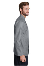 Load image into Gallery viewer, Artisan Collection by Reprime Chef&#39;s Grey Denim Long Sleeve Coat