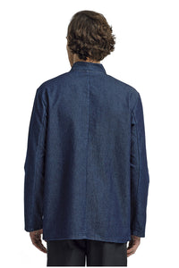 Artisan Collection by Reprime Chef's Blue Denim Long Sleeve Coat