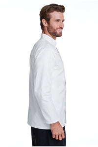 Artisan Collection by Reprime White Chef's Long Sleeve Stud Coat