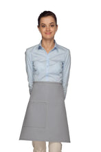 Load image into Gallery viewer, Cardi / DayStar Silver Half Bistro Apron (1 Pocket)