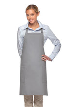 Load image into Gallery viewer, Cardi / DayStar Silver Deluxe Bib Adjustable Apron (2 Patch Pockets)