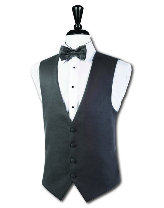 Cardi Steel Grey Mason Tuxedo Vest