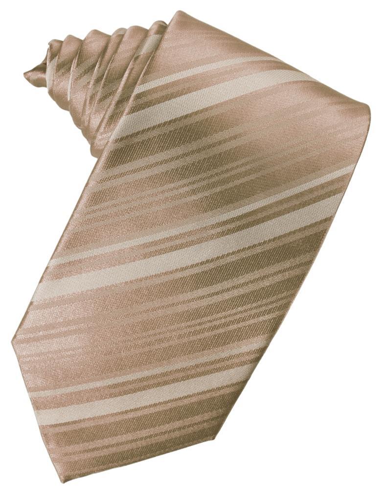 Cardi Latte Striped Silk Necktie