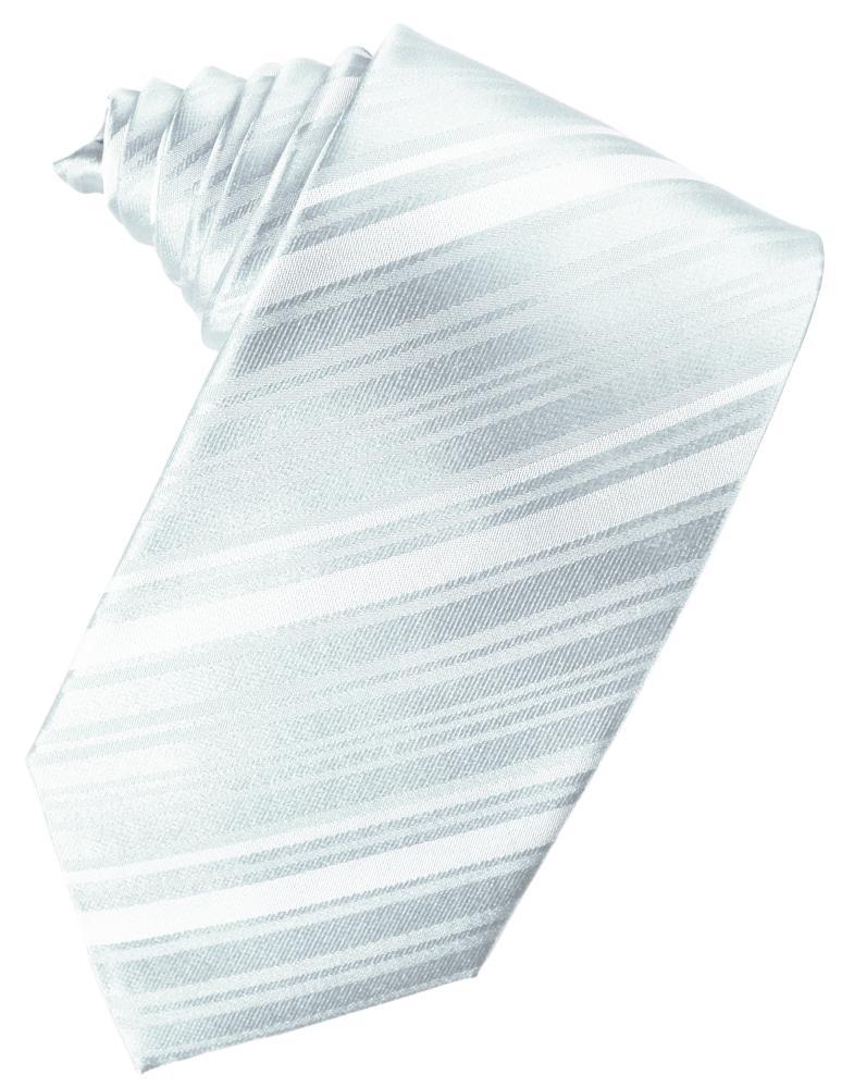 Cardi Light Blue Striped Silk Necktie