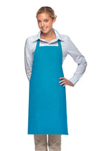 Load image into Gallery viewer, Cardi / DayStar Turquoise Deluxe Bib Adjustable Apron (2 Patch Pockets)