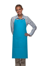 Load image into Gallery viewer, Cardi / DayStar Turquoise Deluxe Butcher Adjustable Apron (2 Pockets)