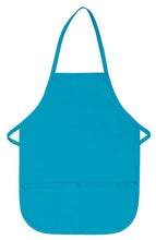 Load image into Gallery viewer, Cardi / DayStar Turquoise Kid&#39;s XL Bib Apron (2 Pockets)