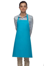Load image into Gallery viewer, Cardi / DayStar Turquoise Deluxe Bib Adjustable Apron (No Pockets)