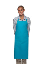 Load image into Gallery viewer, Cardi / DayStar Turquoise Deluxe Butcher Adjustable Apron (No Pockets)