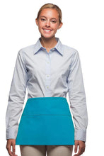 Load image into Gallery viewer, Cardi / DayStar Turquoise Deluxe Waist Apron (3 Pockets)