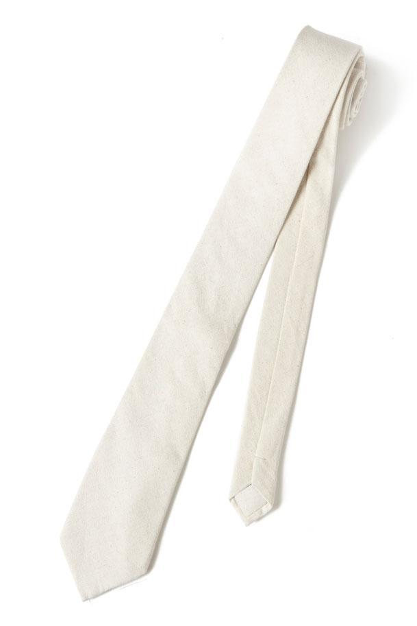 Tux Park Beige Linen Necktie