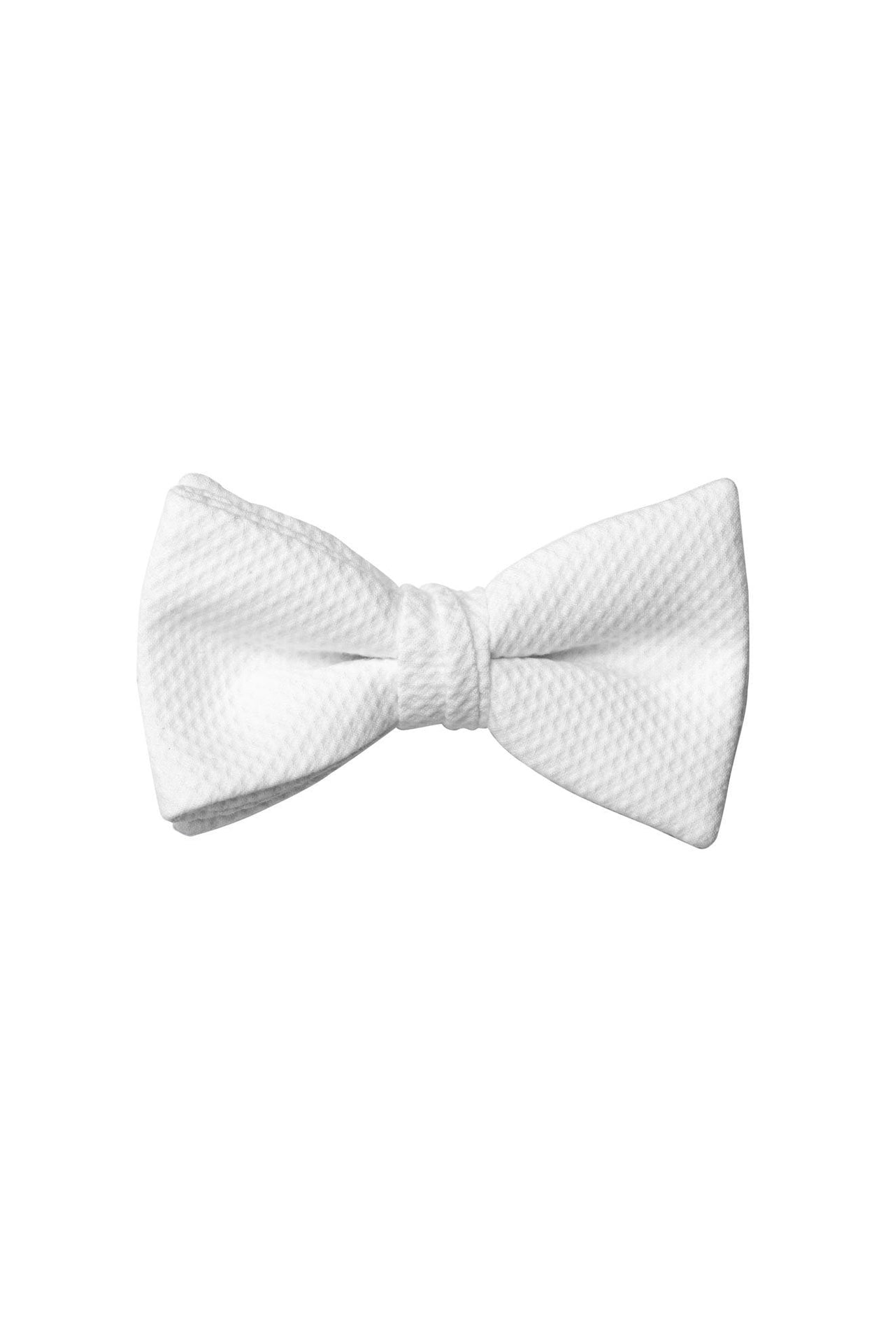 Classic Collection White Pique Bow Tie