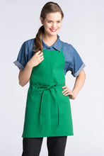 Load image into Gallery viewer, Uncommon Threads Kelly Bib Adjustable Apron (No Pockets)