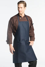 Load image into Gallery viewer, Uncommon Threads Navy Butcher Adjustable Apron (2 Pockets)